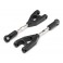 Upper Suspension Arms Rear 2 Pcs (Blackout MT)