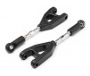 Upper Suspension Arms Rear 2 Pcs (Blackout MT)