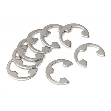 E-Clips 8.0mm 8 Pcs