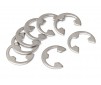 E-Clips 8.0mm 8 Pcs