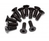 Flat Head Screw M4x12mm 12 Pcs