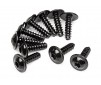 T.P FLANGED SCREW M3X10MM (10 PCS)