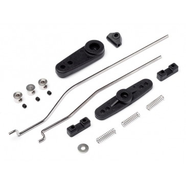 Servo horn and Throttle Linkage Set (Blackout MT)