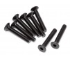 Flat Head Screw M4x25mm 8 Pcs