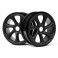 BLACK TURBINE WHEELS (PR)