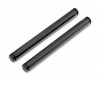 Low Out Front Hinge Pins 6x65mm 2 Pcs Blackout MT