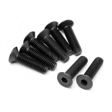 Flat Head Screw M5x20mm 8 Pcs