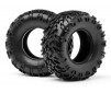 Tyre w/Inserts 2pcs (Scout RC)
