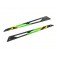 DISC.. Carbon Tail Boom Support (Green - 2 pcs) - Blade 130X