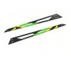 DISC.. Carbon Tail Boom Support (Green - 2 pcs) - Blade 130X