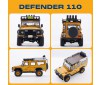 1/10 Land Rover Defender 110 FCX10 Scaler ARTR kit (RS) - Yellow