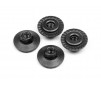 FLANGED LOCK NUT M5X8MM (4PCS)