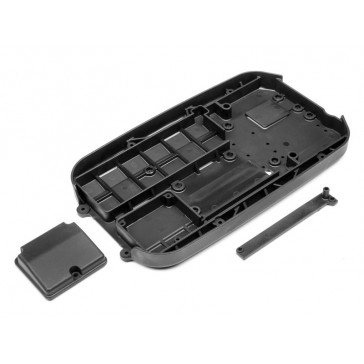 CHASSIS TUB W/RECIEVER BOX LID & WIRE COVER
