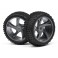 1/18 BUGGY WHEEL & TYRE ASSEMBLY (ION XB)