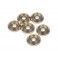 CAP HEAD SCREW CONE WASHER - GOLD (6PCS)