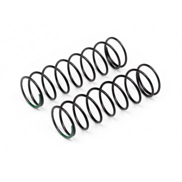 SHOCK SPRING FRONT SOFT 1.3X60X8.5 (GREEN/2PCS)