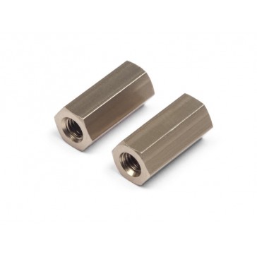 REAR BULKHEAD HEX POSTS 12MM (PR)