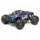 MONSTER TRUCK PAINTED BODY BLUE WITH DECALS ION MT