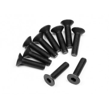 FLAT HEAD SCREW M3X12MM (10PCS)