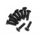 FLAT HEAD SCREW M3X12MM (10PCS)