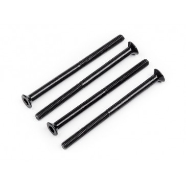FLAT HEAD SCREW SHAFT M3X20X45 4PCS (HEX)