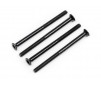 FLAT HEAD SCREW SHAFT M3X20X45 4PCS (HEX)
