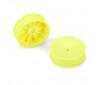 1/10 Velocity 2.0 Narrow 2WD Front 2.2 12mm Buggy Wheels (2) Yellow
