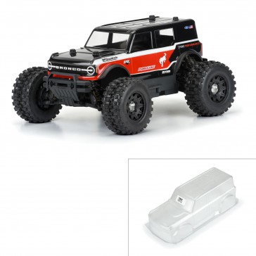 1/10 2021 Ford Bronco Clear Body: Granite Vorteks