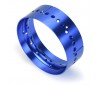 1/4 Pro-Spec Aluminum Rear Rim Blue: Promoto-SM
