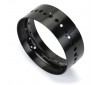 1/4 Pro-Spec Aluminum Rear Rim Black: Promoto-SM