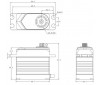 Servo T6S Brushless HV CNC aluminium case 48.0kg/0.09sec @7.4V