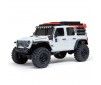 1/30 SCX30 Jeep Wrangler JLU 4X4 RTR Brushed Rock Crawler, White