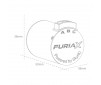 FuriaX Supa 3650 Brushless Motor 2300KV
