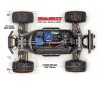 Wide Maxx 1/10 Scale 4WD Brushless Monster Truck, VXL-4S/TQi - BLUE