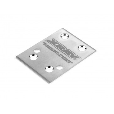 XB8/XB8E STAINLESS STEEL CHASSIS PROTECTOR - REAR XB8/XB8E STAINLESS STEEL CHASSIS PROTECTOR - REAR