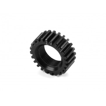 ALU BBB PINION GEAR 24T (2ND) - SWISS 7075 T6 - HARD COATED ALU BBB PINION GEAR 24T (2ND) - SWISS 7075 T6 - HARD COATED