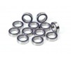 High-Speed Ball-Bearing 10 X 15 X 4 Blue Covered (12)