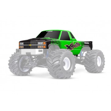 BODY X-Maxx MT CHEVY K1500 GREEN