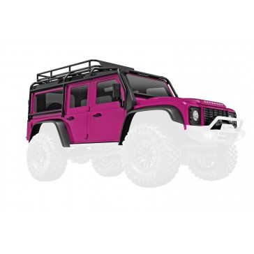 TRX-4M Land Rover Defender Assembled Pink Body