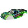 Body, Maxx Ultimate, green (painted, decals applied) (fits Maxx with