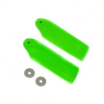 DISC.. Tail Rotor Blade Set, Green: 300 X