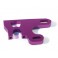 DISC.. ALUMINIUM MOTOR MOUNT (PURPLE)