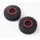 1/18 Bronco U4 - FSC18 Tires Set(Red,2 Pairs)
