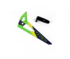 DISC.. Carbon Tail Fin (Green) - Blade 130X