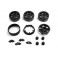 CC-6 Beadlock Wheel 1.3in (Black/4pcs)