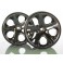 Wheels, All-Star 2.8 (black chrome) (nitro rear/ electric fr