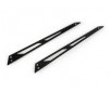 DISC.. Carbon Tail Boom Support (Black - 2 pcs) - Blade 130X