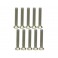 DISC.. M2,6 x 18 Titanium Flat Head Hex Socket - Machine (10 Pcs)