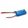 DISC.. 450mAh 2S 7.4V 30C LiPo: 18AWG JST