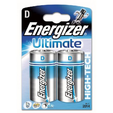 2 Piles Energizer Ultimate D